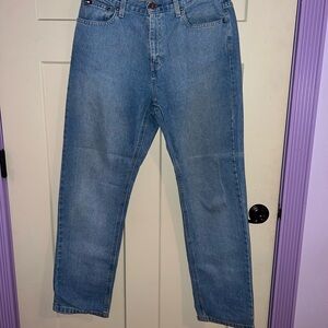 Tommy Hilfiger Blue Straight-Leg Jeans Classic Fit